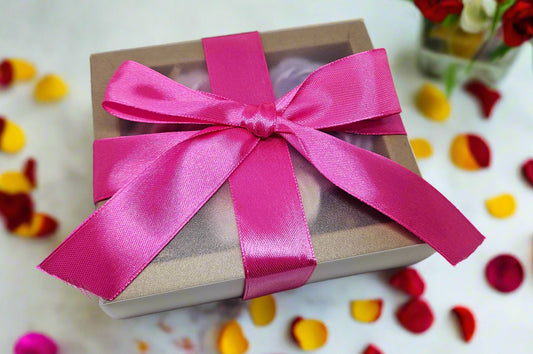 Blooming Heart-Shaped Goat Milk Bars - 3 Hearts for $20